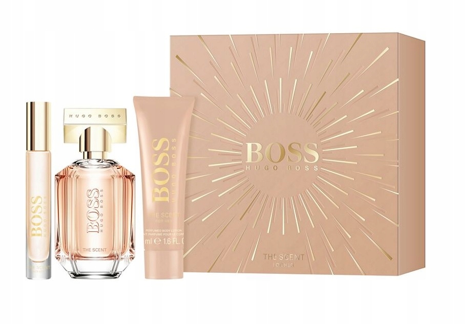 Hugo Boss The Scent EDP 50 ml + Balsam + miniatura