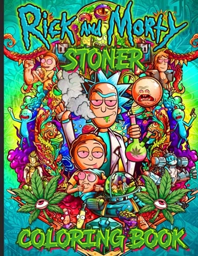 rick and morty stoner coloring pages