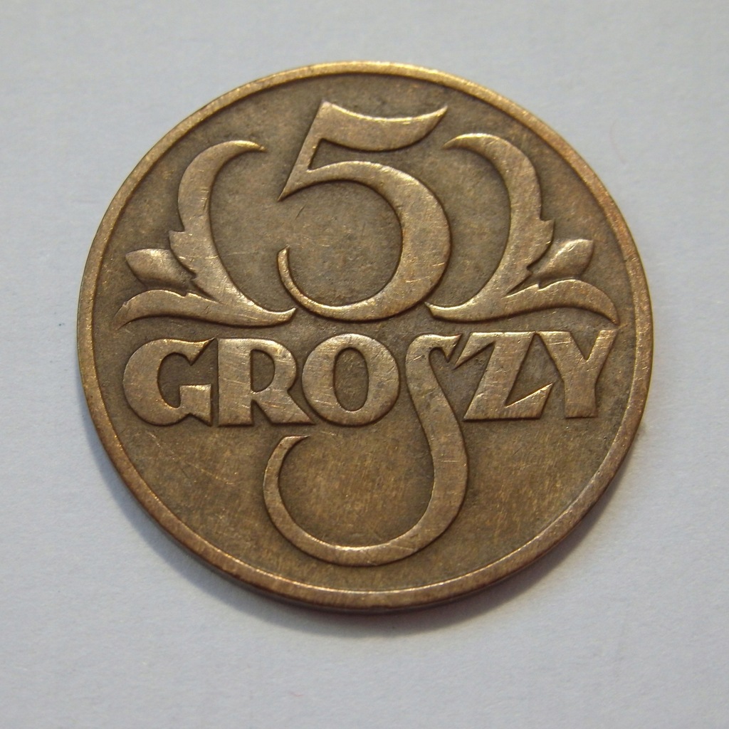 5 Groszy II RP 1930r. X4728