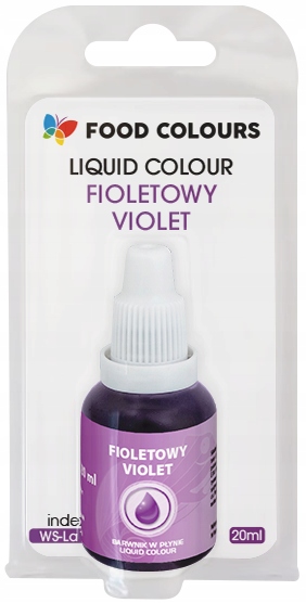 Barwnik w płynie FIOLETOWY 20 ml Food Colours