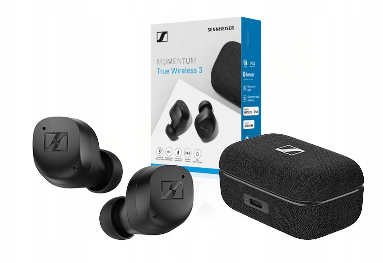 SENNHEISER MOMENTUM True Wireless 3 Black IPX4 apt