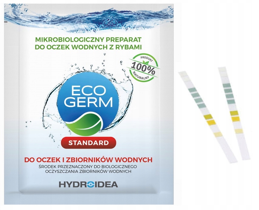 EcoGerm Standard 25g + 2 Paski Bakterie do oczka