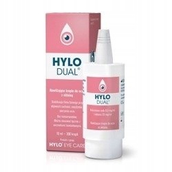 Hylo-DUAL Nawilżające krople do oczu 10 ml