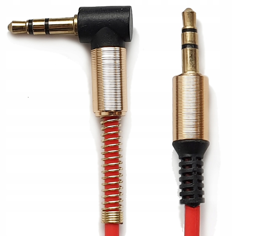 Kabel audio mini Jack 3,5mm AUX kątowy - 7921834961 - oficjalne ...