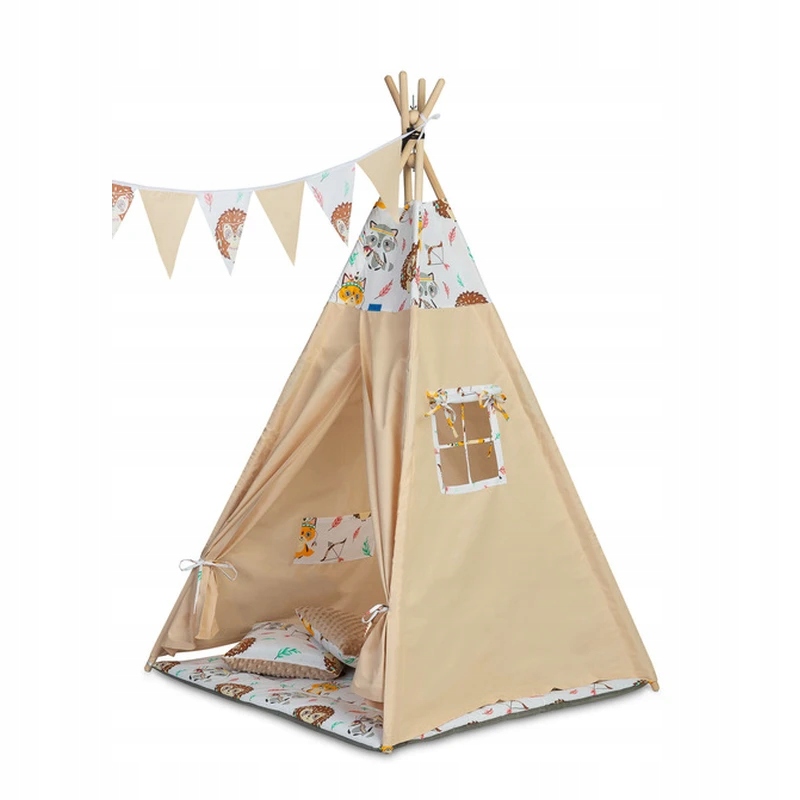 ND33_TOYZ-1103 TIPI NAMIOT APACZE BEŻOWY