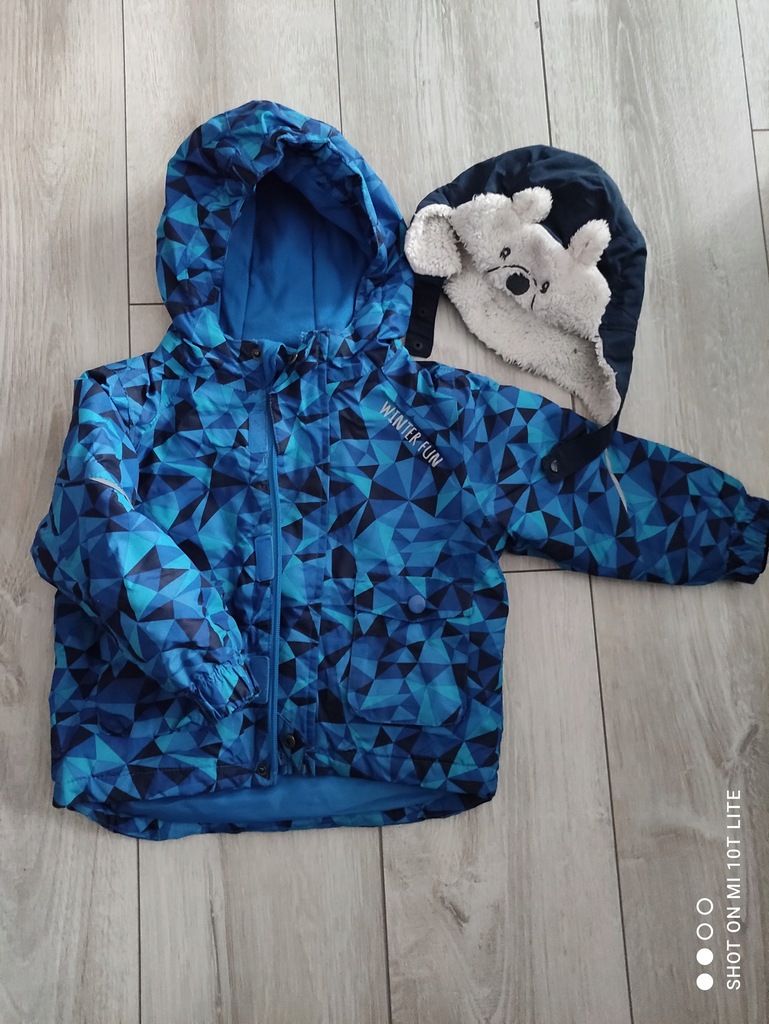 KURTKA zimowa chłopięca LUPILU LIDL r.86/92 12-24m