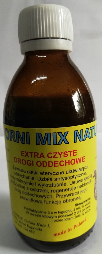 ORNI MIX drogi oddechowe dla gołębi PioMar 200ml