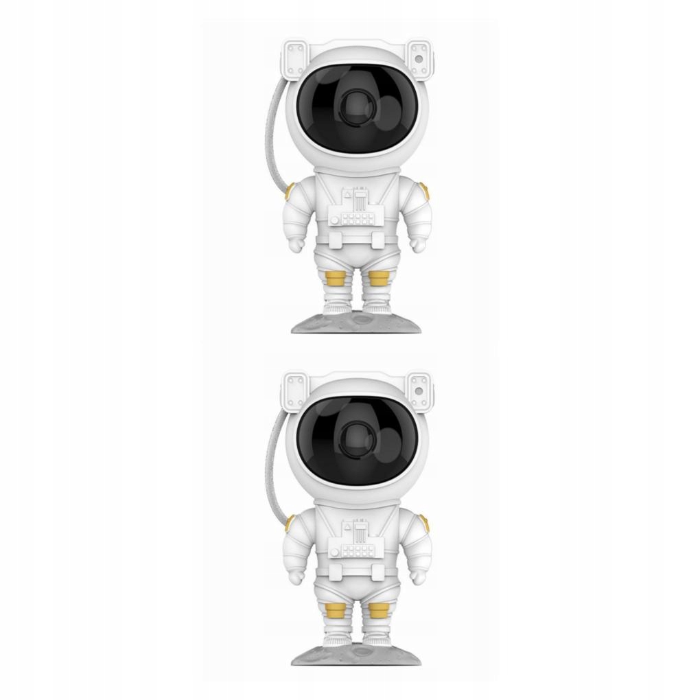 2 zestaw Astronauta lampa projektora gwiaździsty