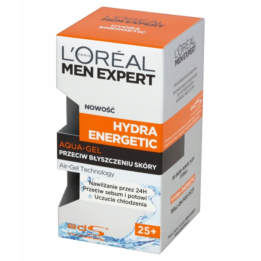 Loreal Men Expert Hydra Energetic Aqua Gel przeciw