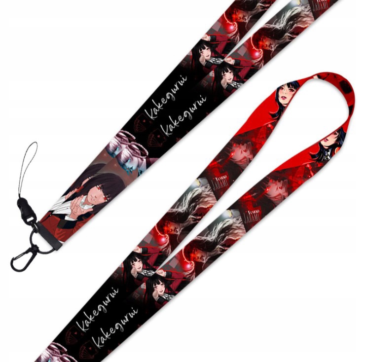 smycz na klucze, zawieszka, Kakegurui manga Gadget