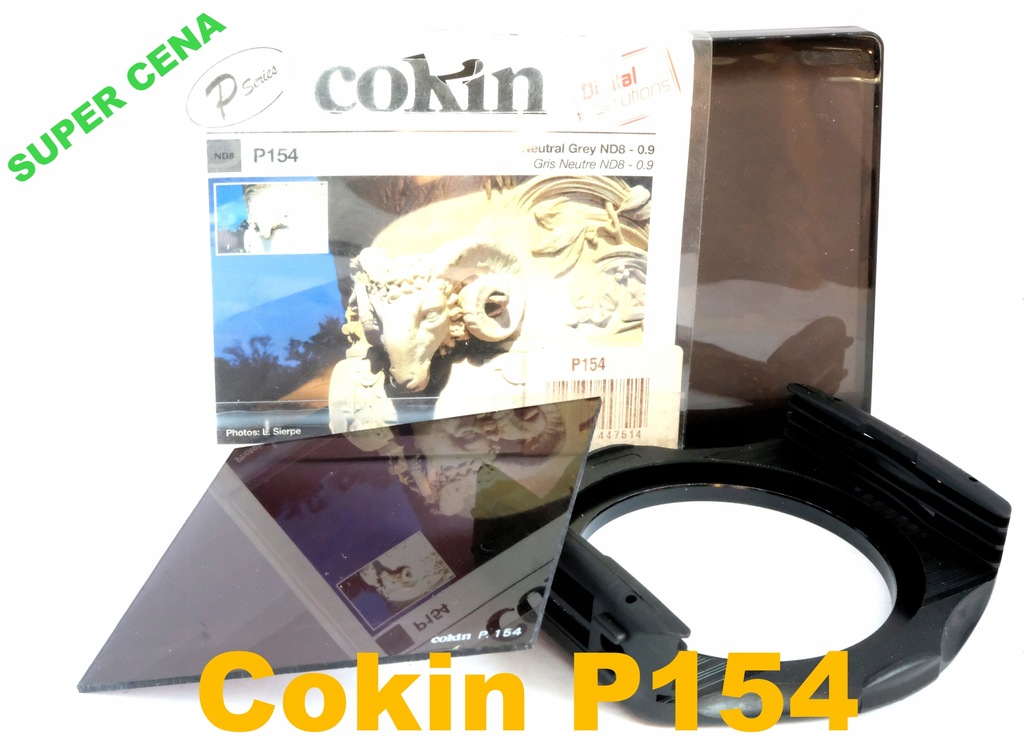Cokin P uchwyt + 67mm ND8 SZARY oryginał !