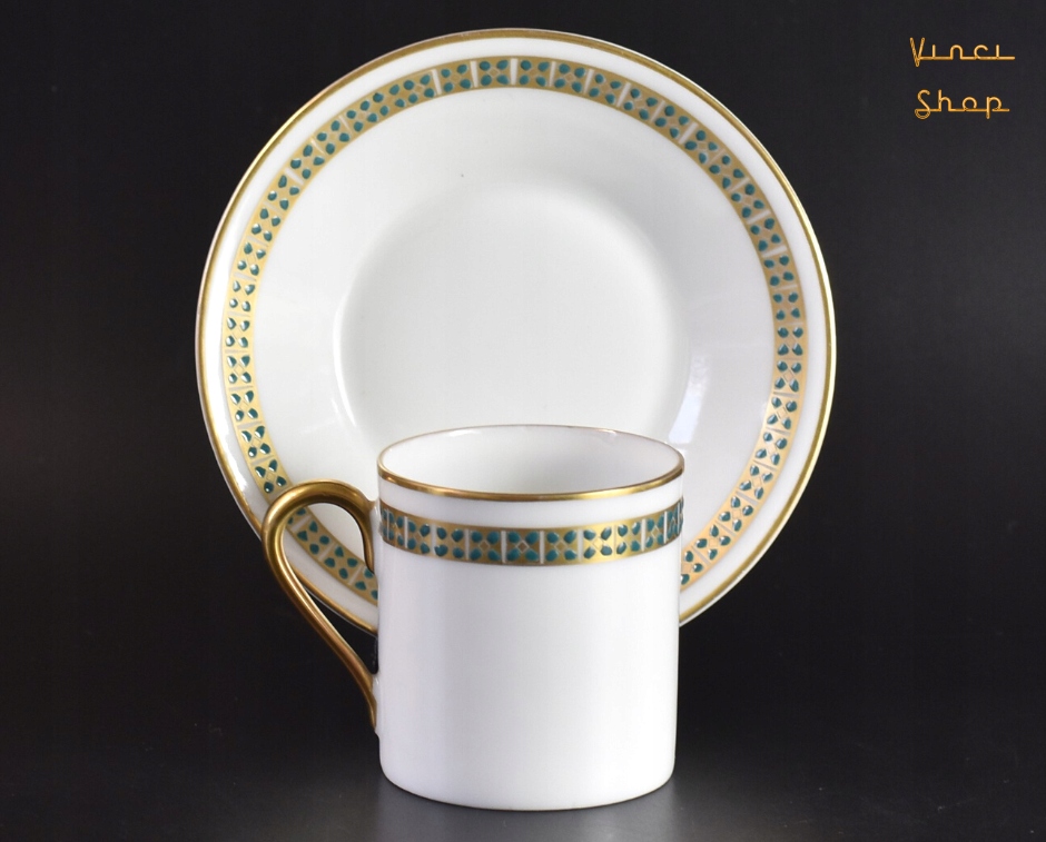 Filiżanka mokka art deco Hermann Ohme Śląsk