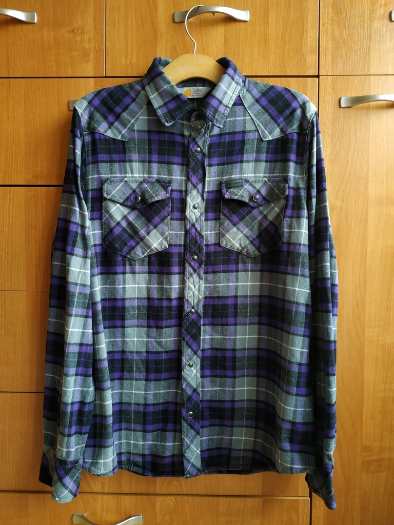 Koszula Carhartt, r. M/L, Adams Shirt, Stussy,Vans