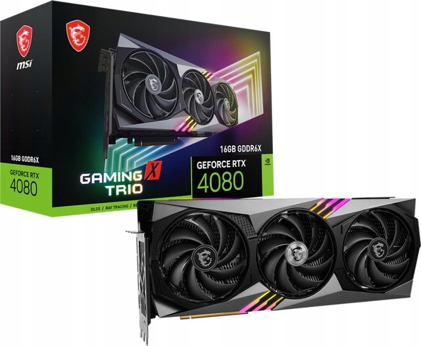 Купить MSI GeForce RTX 4080 Gaming X Trio 16 ГБ GDDR6X: отзывы, фото, характеристики в интерне-магазине Aredi.ru