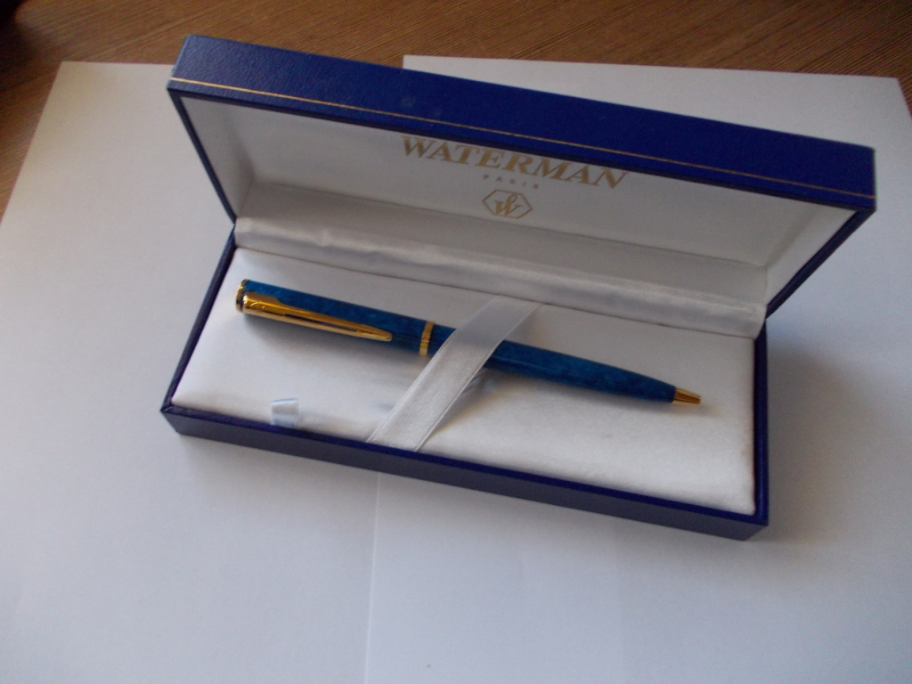 Długopis Waterman Apostrophe GT, niebieski
