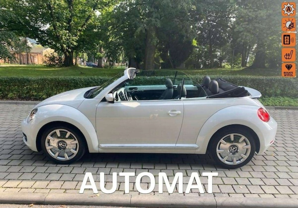 Volkswagen New Beetle Cabrio automat skóra