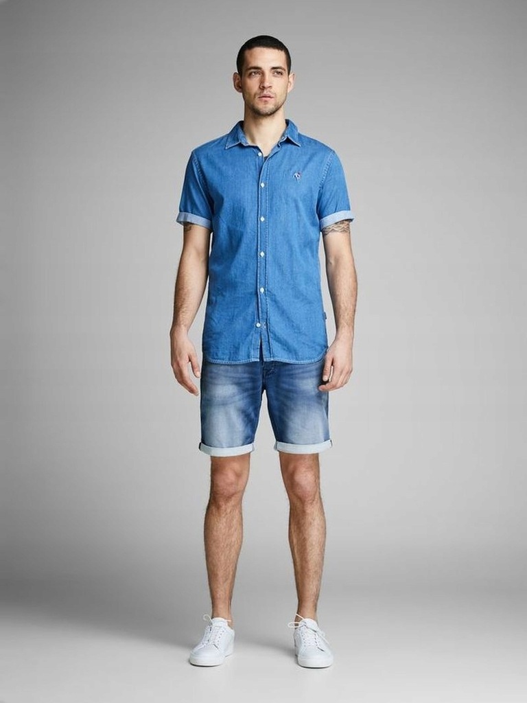 Jack&Jones GE 851 Spodenki Męskie Granat XL