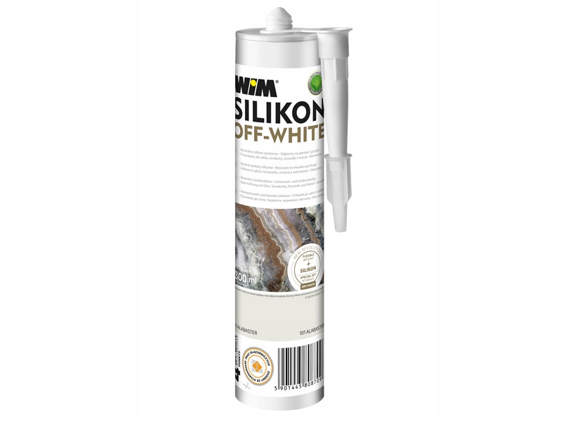 Wim Silikon Off-White 300ml Carbon Black 1/21
