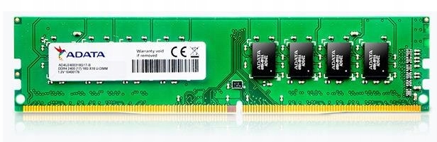 ADATA DDR4, 8 GB, 2400MHz, CL17 (AD4U240038G17-B)