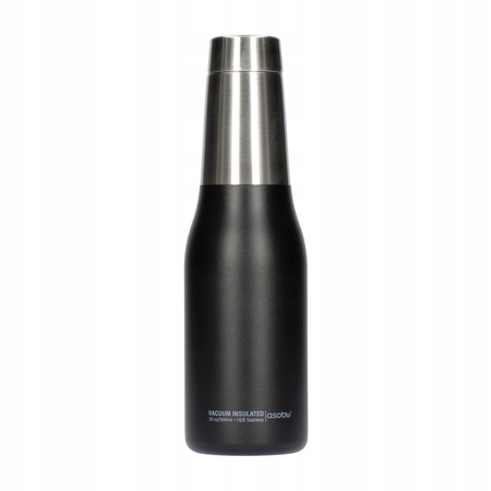 Asobu - Oasis Water Bottle Czarny - Butelka termic