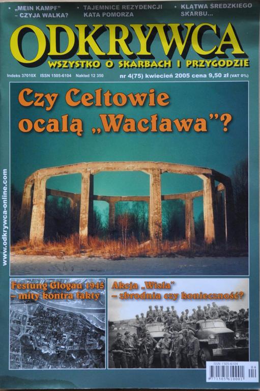 ODKRYWCA wszystko o skarbach i przygodzie 4/2005