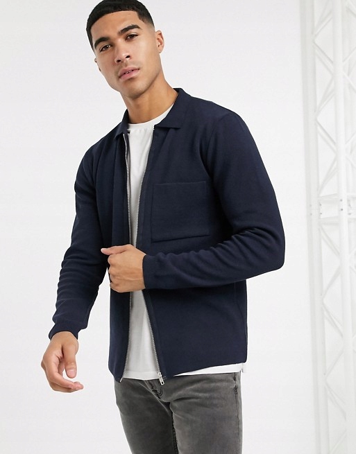 AF-5-19-15 NEW LOOK SWETER ROZPINANY ROZM XL