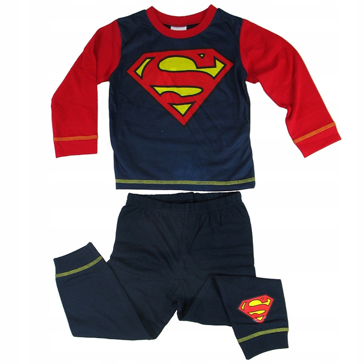 Piżamka SUPERMAN - SUP02 - 2-3 lata (roz. 98)