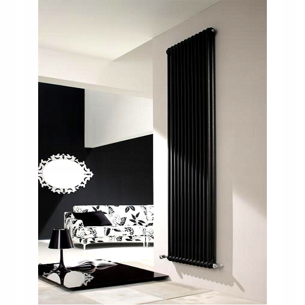 GRZEJNIK DEKORACYJNY RETRO PIONOWY CZARNY 996W HIT 8249084976