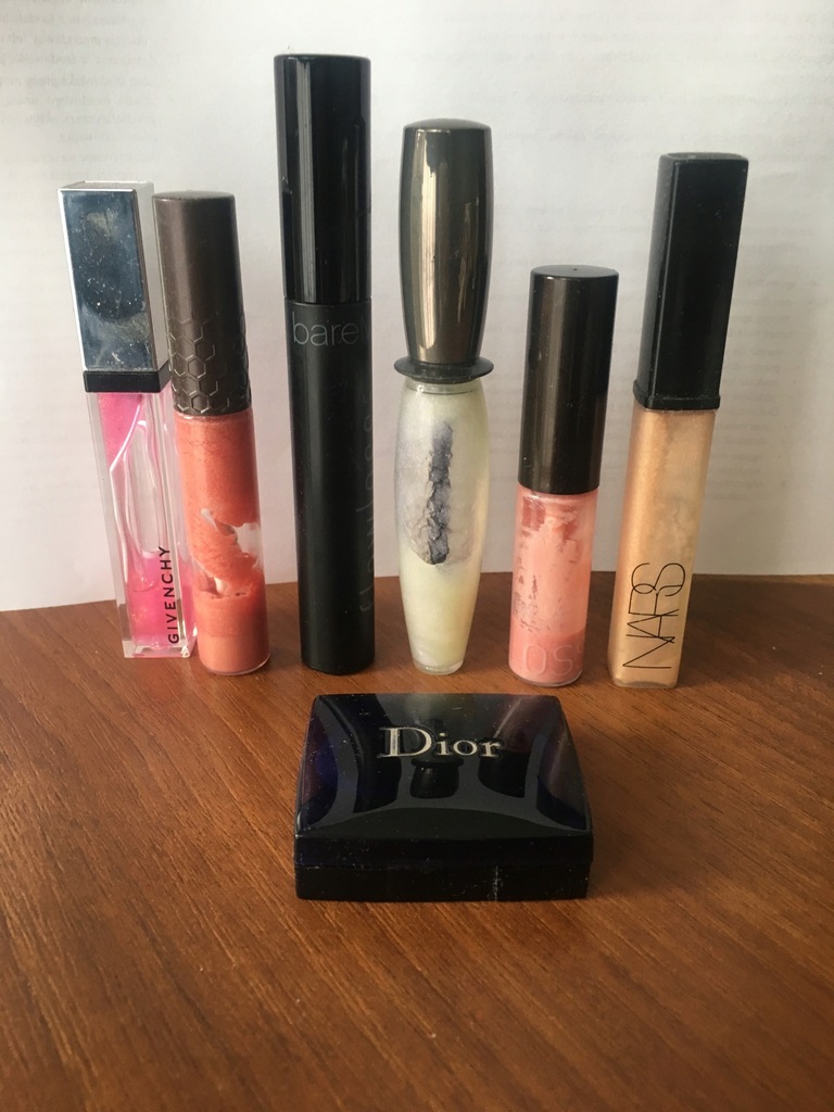 błyszczyk rubinstein givenchy korres dior nars