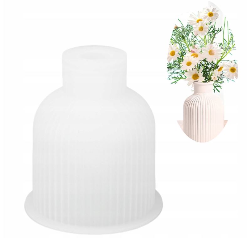 H3252 Forma silikonowa wazon do odlewu