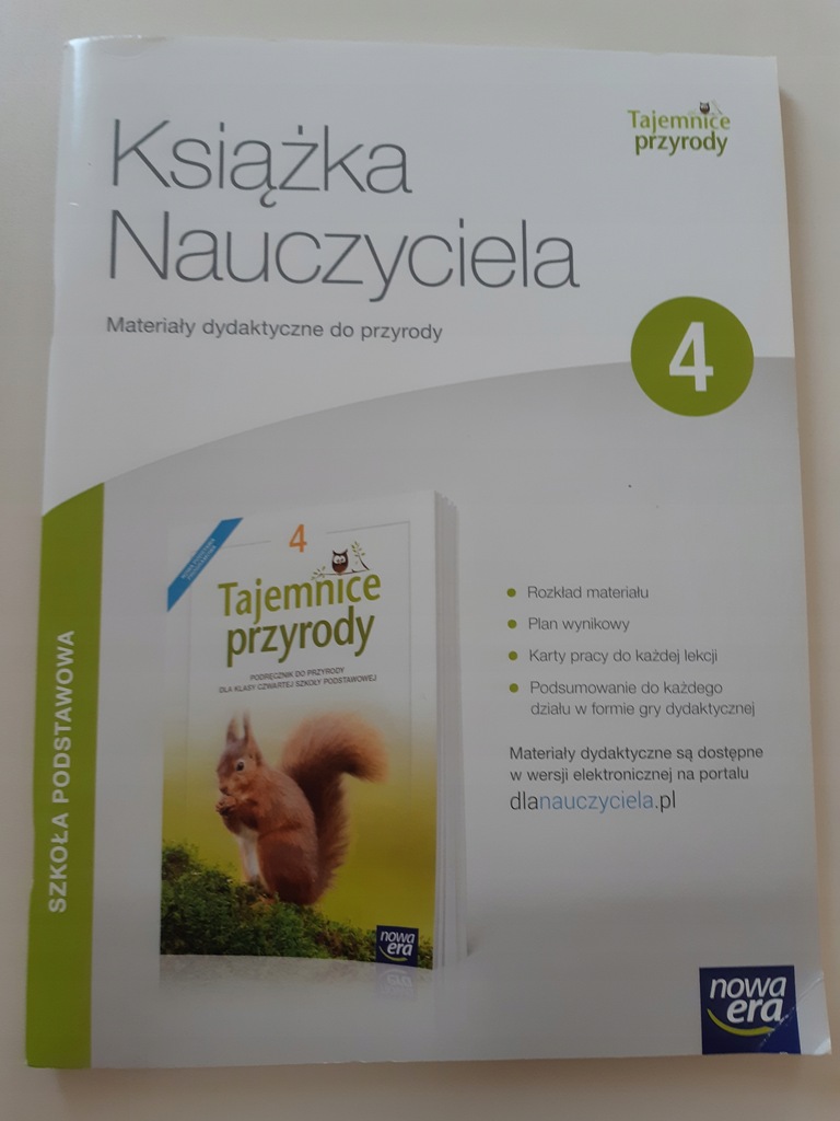 Tajemnice Przyrody 4 Ksiazka Nauczyciela 8337829592 Oficjalne Archiwum Allegro