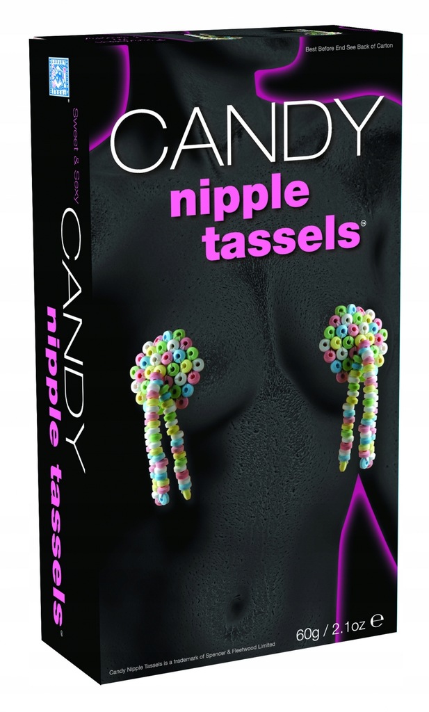 Słodycze-CANDY NIPPLES TASSELS, Frędzelki na su