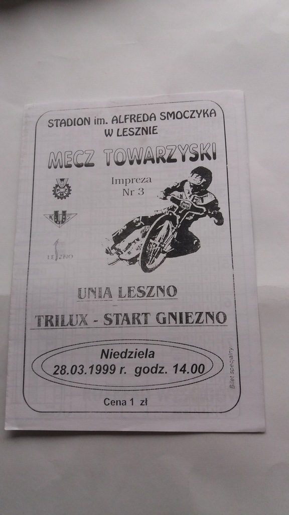 1999 UNIA LESZNO-START (TOWARZYSKI)