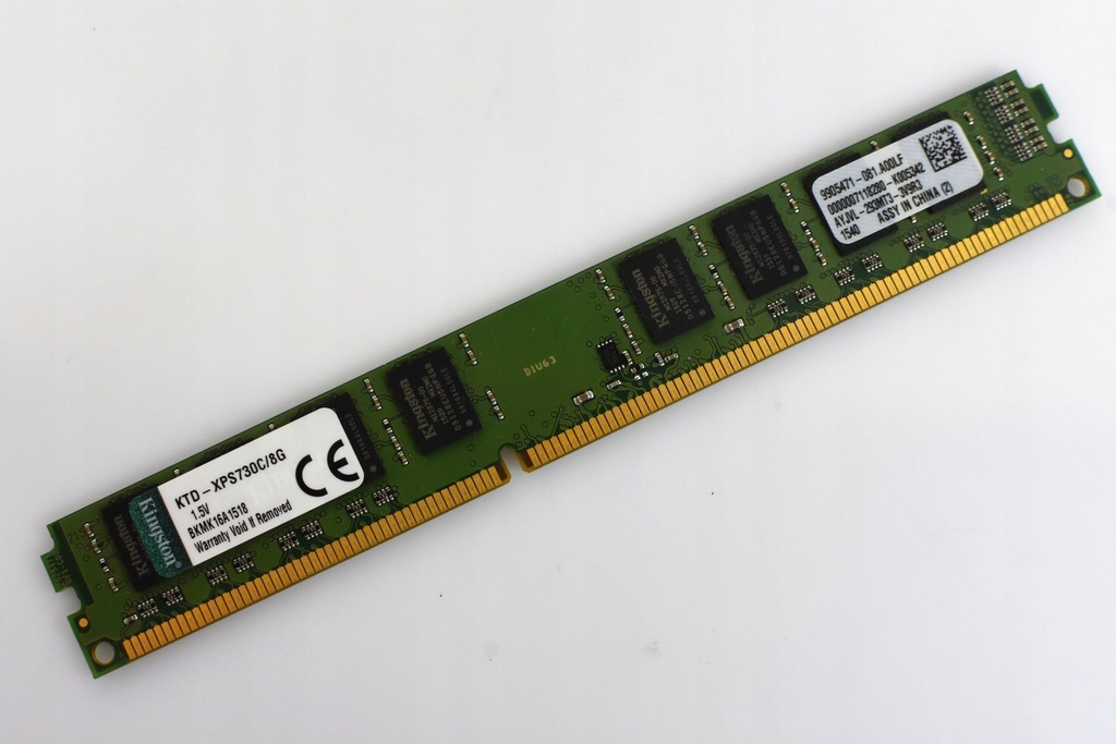 DDR3 8GB Kingston KTD 1600MHz cl9 GW 6m-cy SKLEP