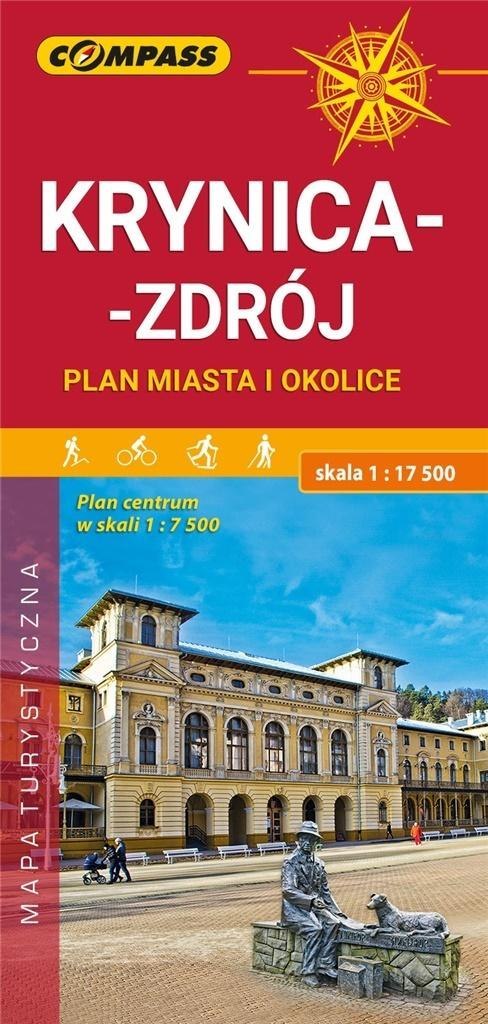 Plan - Krynica-Zdrój i okolice 1:17 500 w.2019