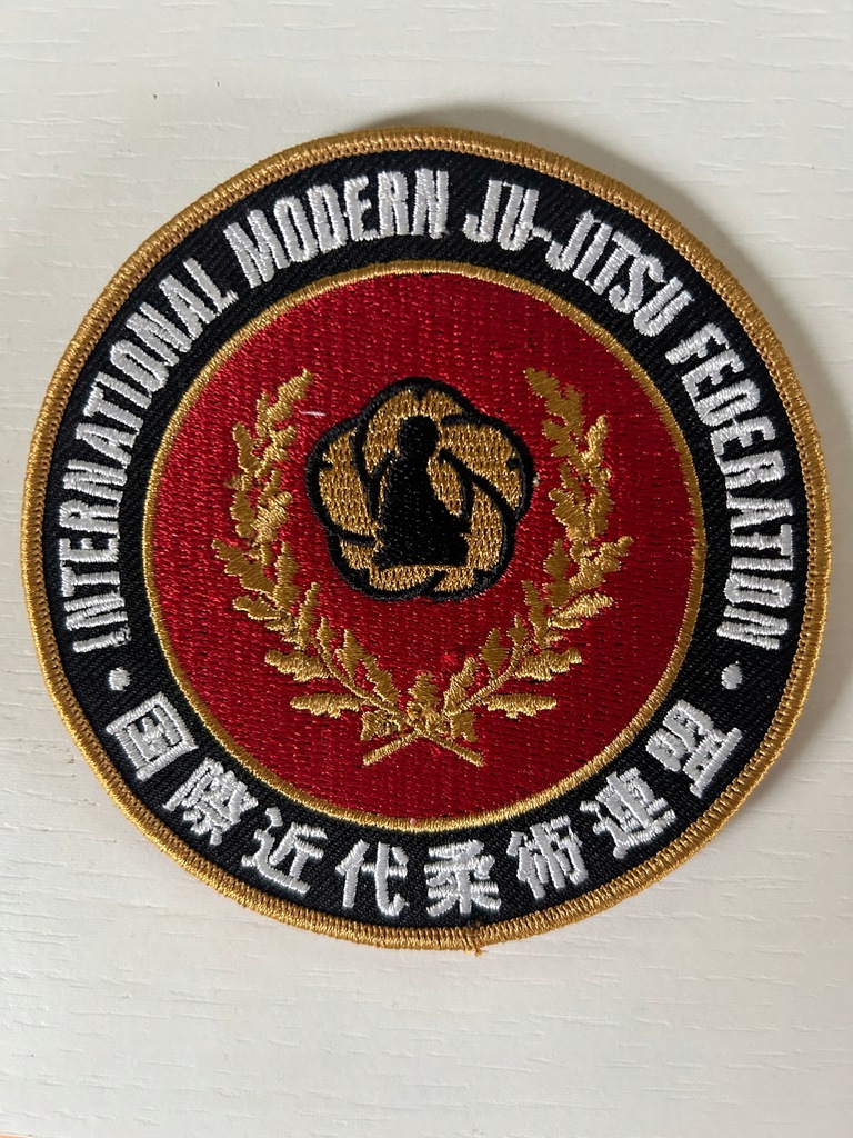 Naszywka International Modern Ju-Jitsu Federation