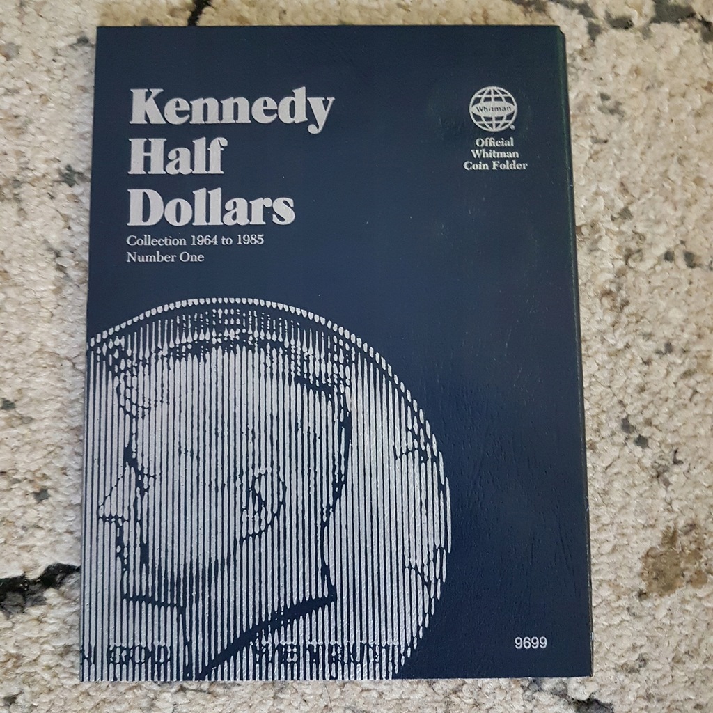 1964-1985 Kennedy Half Dollar orginalny klaser
