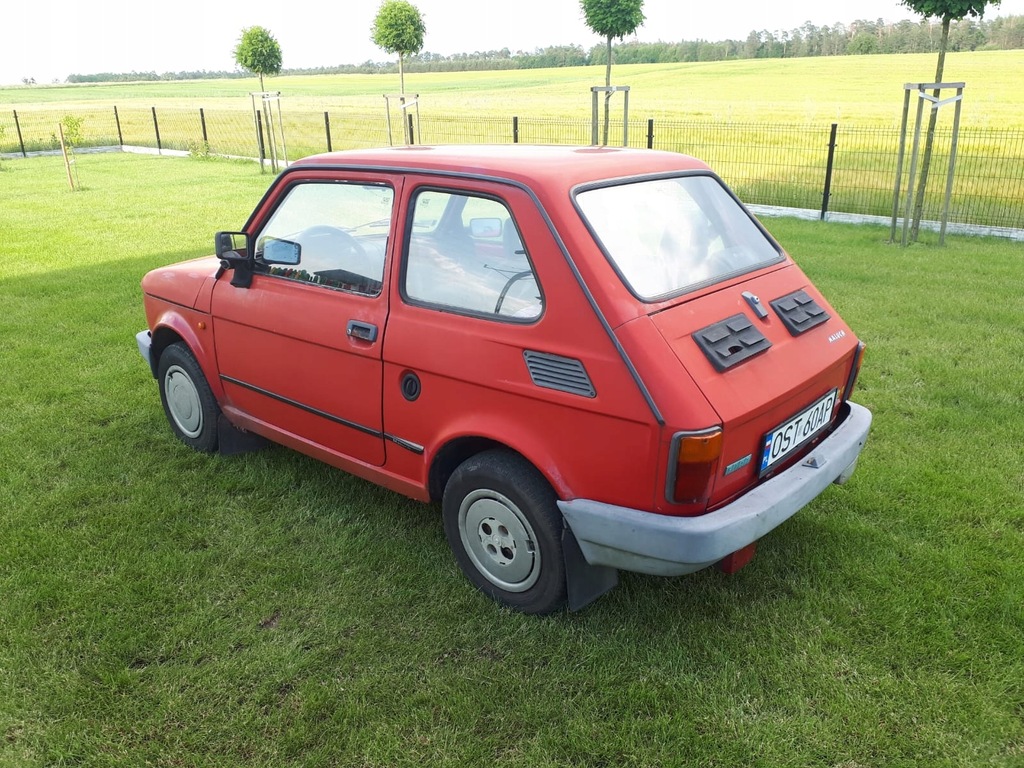 Fiat 126p Maluch, 70 tyś przebieg, sprawny 100