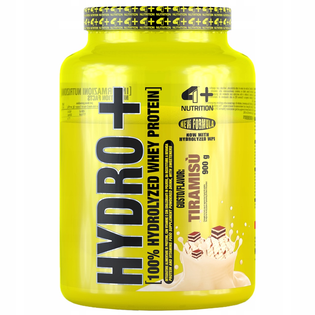 4+ NUTRITION HYDRO 900g NAJCZYSTSZE BIAŁKO M-TOR