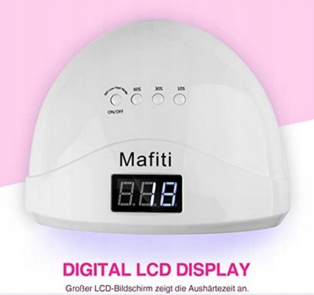 MAFITI LAMPA DO PAZNOKCI LED/UV DP341