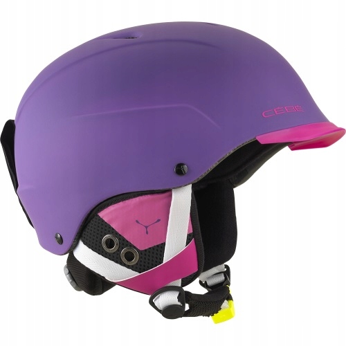 Kask Narciarski Cebe Contest Visor 58-62 cm fiolet