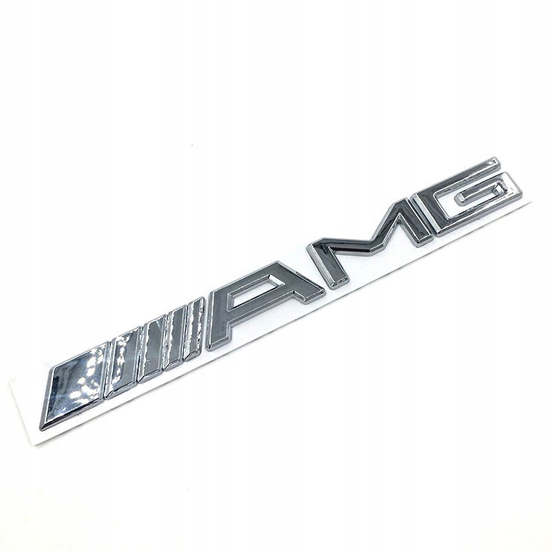 Emblemat klejony metalowy MERCEDES AMG GT BLACK