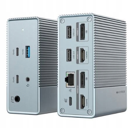 Stacja dokująca USB-C HyperDrive GEN2 12 w 1 | Porty Ethernet LAN (RJ-45) 1