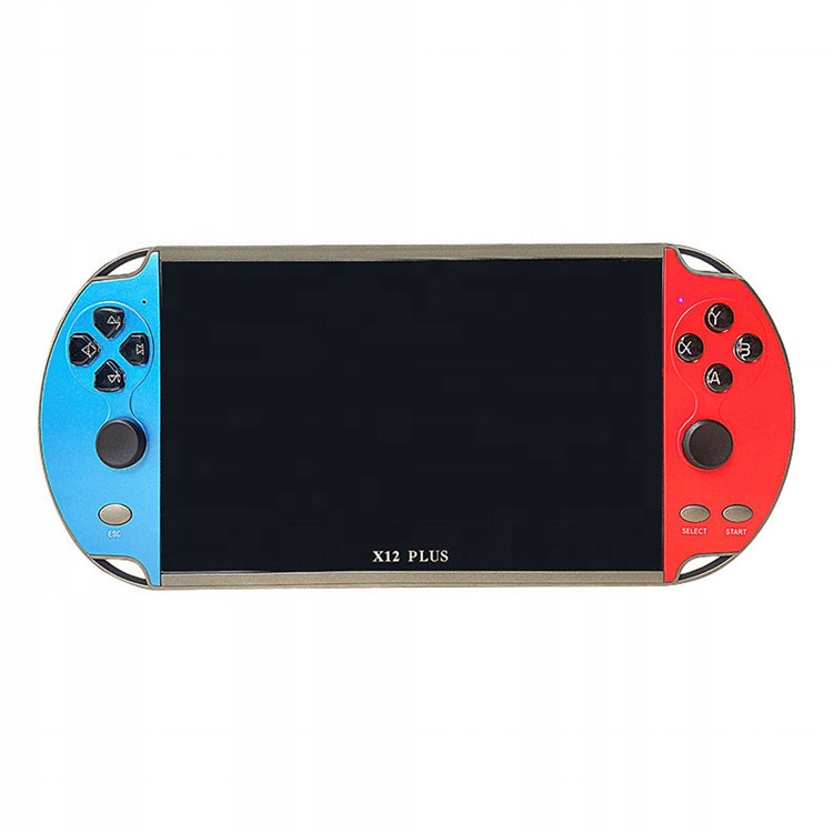 KONSOLA PRZENOŚNA X12 DO 1000+ GIER RETRO MINI 8GB GRA TV 5,1" PL MENU