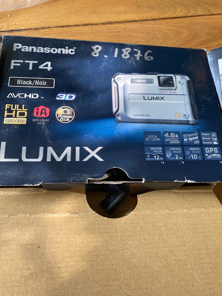 Panasonic DMC-FT4 czarny komplet