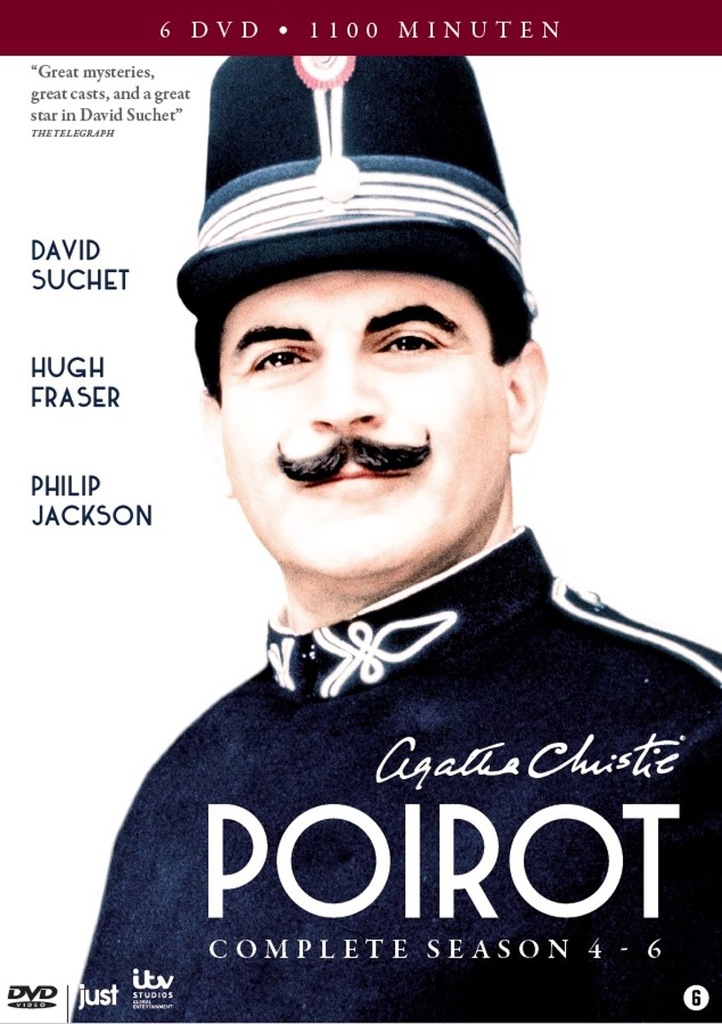 DVD Tv Series Poirot Season 4-6