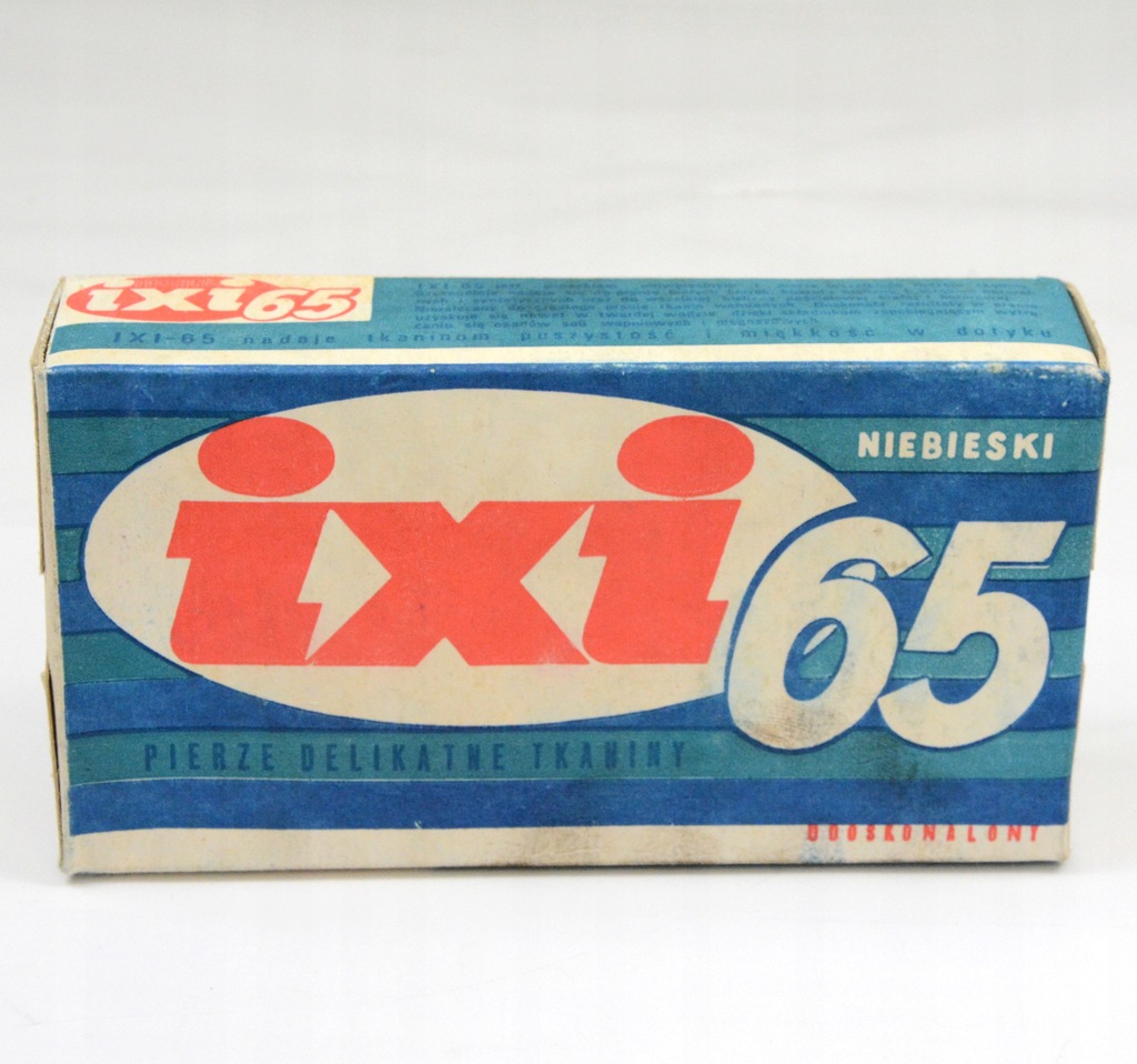 Oryginalny proszek do prania IXI 65 1969 rok