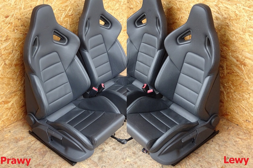 FOTELE RECARO MOTORSPORT GOLF V VI R32 SCIROCCO R