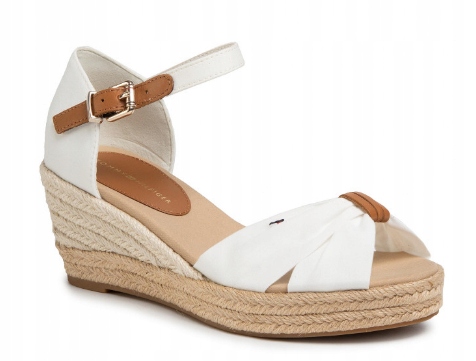 TOMMY HILFIGER FW0FW04785 ESPADRYLE BIAŁE 36 2FLA