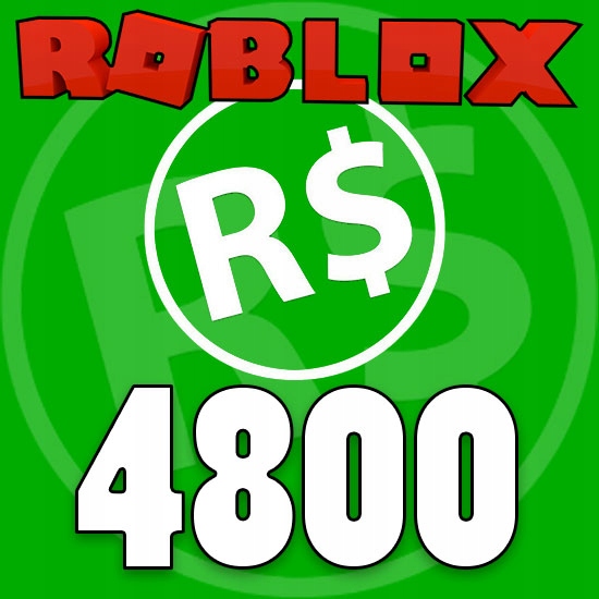 ROBUX ROBLOX 4800 RS